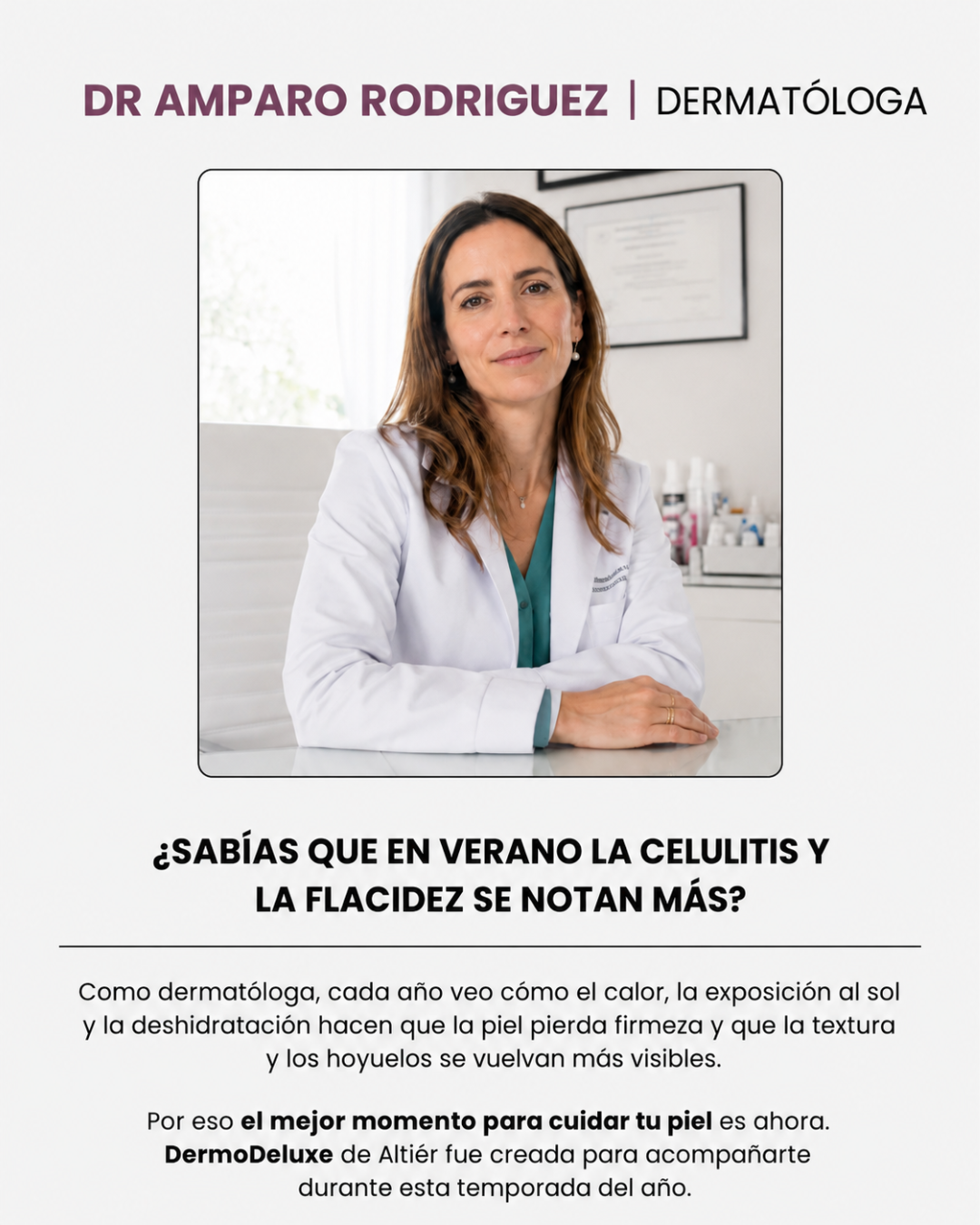 DERMODELUXE – Emulsión Corporal Anticelulitis, Antiflacidez y Efecto Drenante