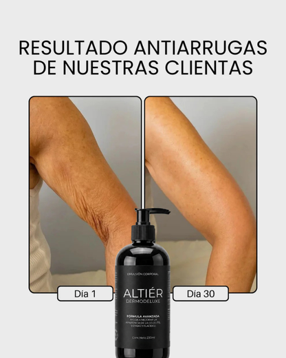 DERMODELUXE – Emulsión Corporal Anticelulitis, Antiflacidez y Efecto Drenante