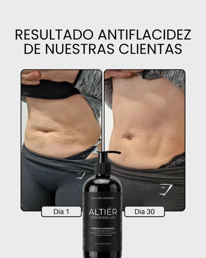 DERMODELUXE – Emulsión Corporal Anticelulitis, Antiflacidez y Efecto Drenante